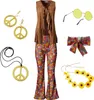 dressforfun® Damenkostüm Hippie Weste und Hose Produktbild-Vorschau 10
