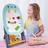Malplay Magnettafel mit trockenem Gummi doppelseitig Produktbild-Vorschau 6