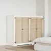vidaXL Portes d'armoire, lot de 4, couleur naturelle, 110 x Voir les images du produit 1