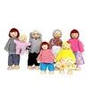 Marionnettes en bois - Famille avec 7 figurines Voir les images du produit 2