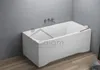 ECOLAM Badewanne Wanne Rechteck Classic Design Acryl weiß Produktbild-Vorschau 6
