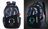 Oxford-gewebe Schulrucksack(Balu+schwarze brusttasche)für Produktbild-Vorschau 2