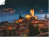 ARTland Poster Über den Dächern von Malcesine Größe: 60x45 Produktbild-Vorschau 1