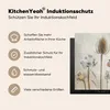 KitchenYeah© Herdabdeckplatte Blumen - Aquarell - Stilleben Produktbild-Vorschau 6