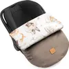 Sweet Teddy & Latte Velvet Fußsack für Autositz und Produktbild-Vorschau 1