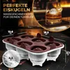Neighbour’s Friend Patentierte Runde Eiswürfelform 2er Pack Produktbild-Vorschau 2