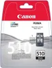 The image shows the retail packaging of a Canon PG-510 black ink cartridge. Voir les images du produit