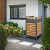 ML-Design ohrádka pro 1 odpadkový koš, vzhled antracitového Náhled obrázku produktu 8