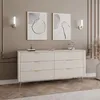 Kommode SCARLETT Beige  6S mit Schubladen Produktbild-Vorschau 2