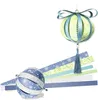 URSUS Designstreifen Paper Balls "White Christmas" Produktbild-Vorschau 3