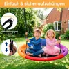 Houpačka COSTWAY typu „hnízdo“ (průměr 120 cm), houpačka s Náhled obrázku produktu 4