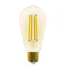 SONOFF B02-F-ST64 WiFi Smart LED Glühbirne bernsteinfarben Produktbild-Vorschau 1