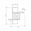 Skye Decor, Mill - Anthracite, Wandregale, Anthrazit, 64 x Produktbild-Vorschau 4