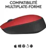 Logitech M171 Wireless Mouse red Produktbild-Vorschau 4