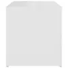 vidaXL Bočný stolík biely 59x36x38 cm Drevo Materiál Náhľad obrázku produktu 5