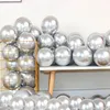 Ballons métalliques argent chrome fête anniversaire Voir les images du produit 6