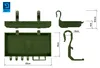 DELPHIN Rodpod-Ablage ShelfPOD / Camo, camouflage, Produktbild-Vorschau 10