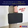 Tritthocker klappbar | Kunststoff -Trittfläche | HxBxT Produktbild-Vorschau 4