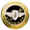 Set Zündapp Emblem Motiv 'Lorbeer' in Gold, Schwarz für den Produktbild-Vorschau 2
