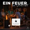 Flammtal Bioethanol Kamin [8h Brenndauer / 80x26x26 cm] – Produktbild-Vorschau 5