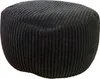Relaxdays Pouf, Cord, HxD: 25 x 35 cm, Polystyrol-Füllung, Produktbild-Vorschau 1