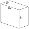 Abfallsorter EURO CARGO S-60/2 / 60 cm Schrankbreite / Produktbild-Vorschau 5