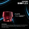 HALDER SIMPLEX Schonhammer Ø 60 mm Gummi / Plastik rot mit Produktbild-Vorschau 16