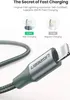 câble Lightning uGreen UGR LIGHT. TO TYPE-C 1M BK, Voir les images du produit 11