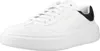 A white Skechers sneaker with a black heel accent. Náhled obrázku produktu