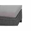 Gartenlounge-Hocker >Corido< in matt anthrazit, Produktbild-Vorschau 2