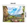 Urlaub Wandteppich Wohnkultur Landschaft Wandteppich Produktbild-Vorschau 3
