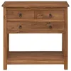 Buffet vidaXL Naturel 79 x 35 x 80 cm en bois massif de Voir les images du produit 2
