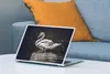MuchoWow® Laptop Aufkleber Sticker Cover Vogel - Schwan - Produktbild-Vorschau 4