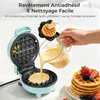 YASHE Mini gaufrier ABW59C, 550 W, plaque 10 cm, Voir les images du produit 2