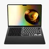 kwmobile Silikon Tastaturschutz für Apple Macbook Pro 14.2 Produktbild-Vorschau 2