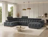 Couchgarnitur Ecksofa Feraria U-Form – Wohnlandschaft mit Produktbild-Vorschau 3