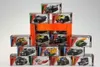 A pyramid-like arrangement of toy car boxes. Náhled obrázku produktu