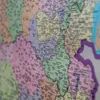 Österreich Wandkarte Postleitzahlen 1:500.000 Produktbild-Vorschau 10