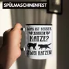 Trendation - Katze Spruch Tasse Lustig Geschenk Kaffeetasse Produktbild-Vorschau 4