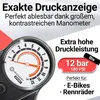 HEIMWERT Premium Fahrrad Luftpumpe für alle Ventile, Produktbild-Vorschau 5