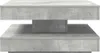 A close-up, studio shot of a concrete-look coffee table. Náhľad obrázku produktu