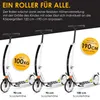 KESSER® Cityroller Scooter 205mm Räder PolyurethanBig Wheel Produktbild-Vorschau 5
