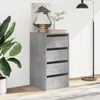 vidaXL Komoda betonová šedá 40x41x76 cm materiál na bázi Náhled obrázku produktu 3