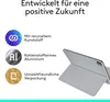 Logitech Flip Folio, clavier QWERTZ, allemand, 1,8 cm, 1 Voir les images du produit 9