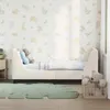vidaXL Kinderbettgestell mit Kopfteil Creme 70 x 140 cm Produktbild-Vorschau 3