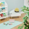 Cassapanca per bambini Relaxdays, motivo a nuvole, A x L x Anteprima dell’immagine prodotto 2