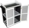 Coemo Gartenschrank Lola Holz Pflanztisch mit Produktbild-Vorschau 2