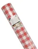 Papiertischtuch mit Damastprägung 50 m x 1 m rot "Vichy Produktbild-Vorschau 2