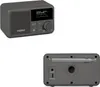 A top and bottom view of a gray MEDION DAB+ radio. Náhľad obrázku produktu