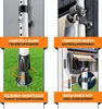 KESSER® Klemmmarkise mit Handkurbel Balkon, Balkonmarkise Produktbild-Vorschau 3